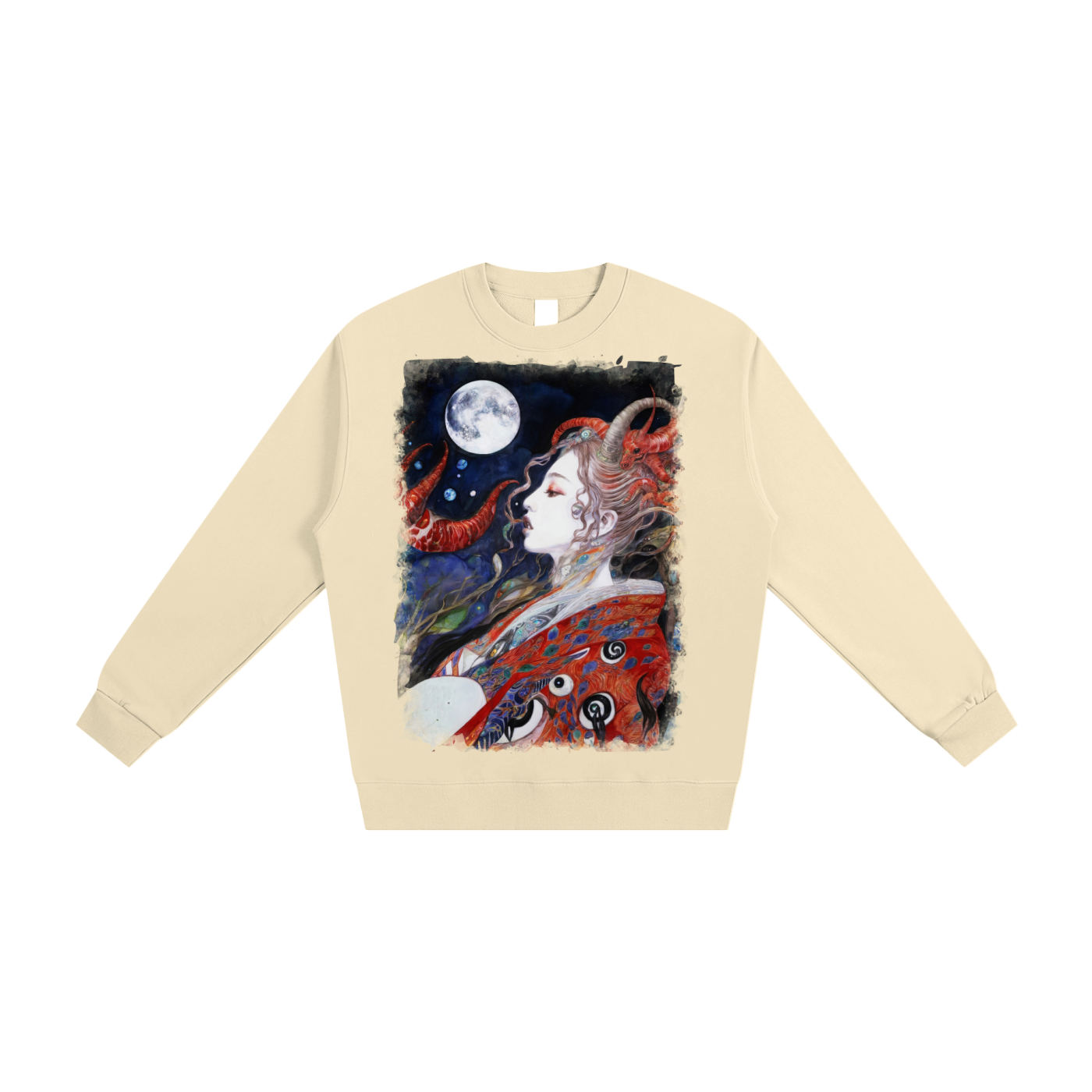 A Celestial Sorceress in the Moonlit Realm #1 | Heavyweight Essential Sweatshirt