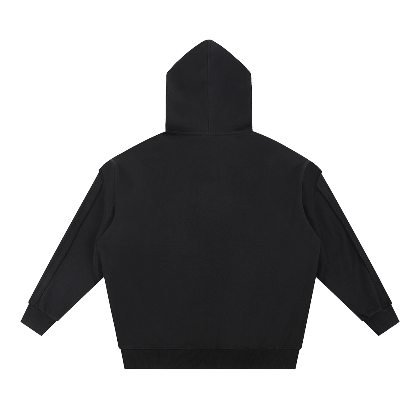 Devotion of the Desire, Feast of the Beast #2 | Contrast Tape Raw Edge Double Layered Hoodie