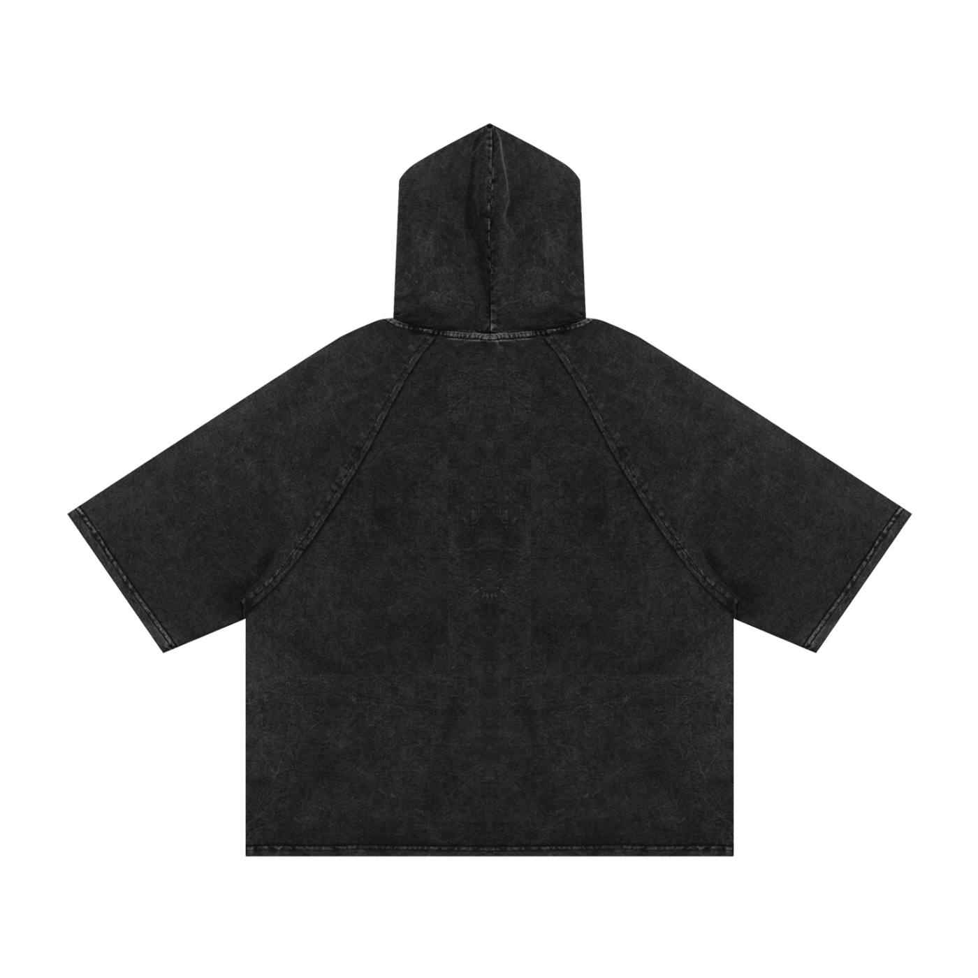 Curse of Gilded Wealth, Worms of Dark Desire #2 | Snow Washed Hooded Boxy T-Shirt