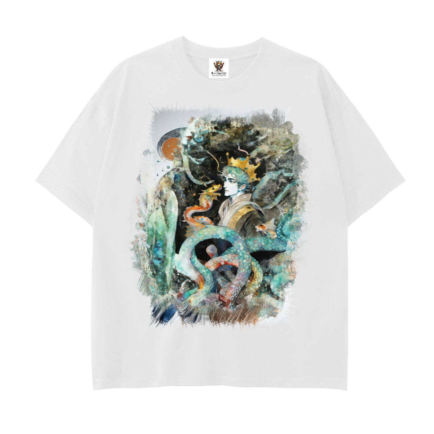 Love Blossoms: A Dragon Girl’s Summer Heartbreak #1 | Drop Shoulder Cotton T-Shirt