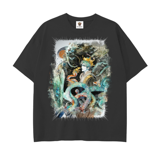 Love Blossoms: A Dragon Girl’s Summer Heartbreak #1 | Drop Shoulder Cotton T-Shirt