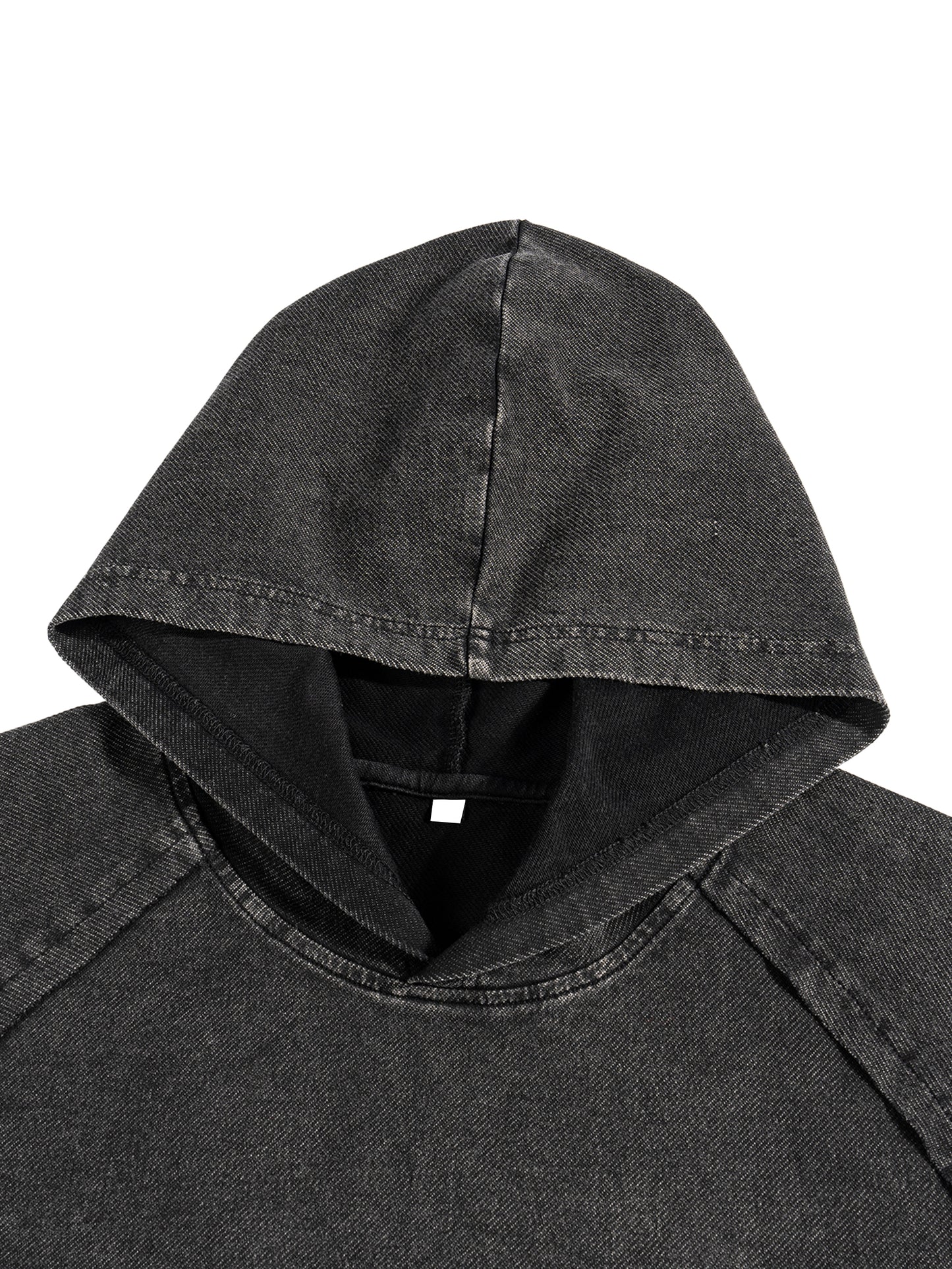 Curse of Gilded Wealth, Worms of Dark Desire #2 | Snow Washed Hooded Boxy T-Shirt