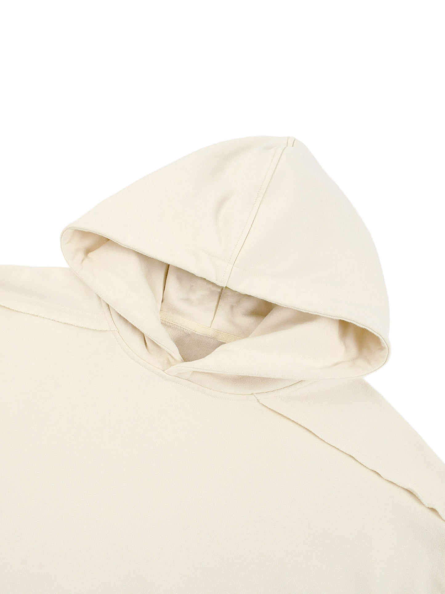 A Celestial Princess in the Autumn Twilight #1 | Contrast Tape Raw Edge Double Layered Hoodie