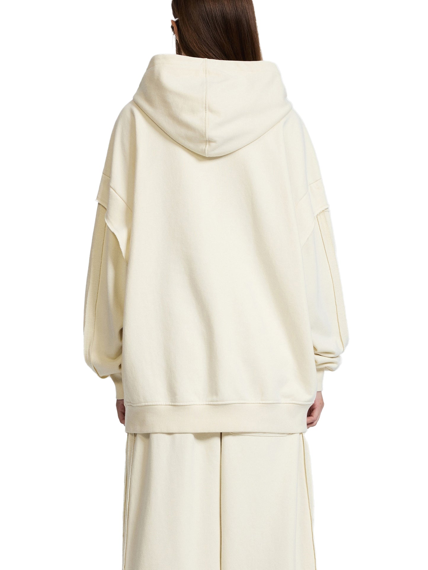 Defiant Princess: A Dragon Girl’s Summer Heartbreak | Contrast Tape Raw Edge Double Layered Hoodie